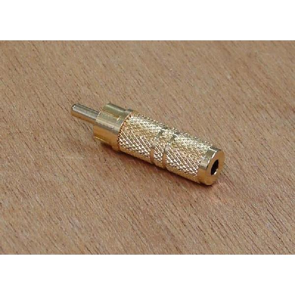 48-RCAP-35JP   RCAプラグ-3.5mmモノラルジャック　変換プラグ | 