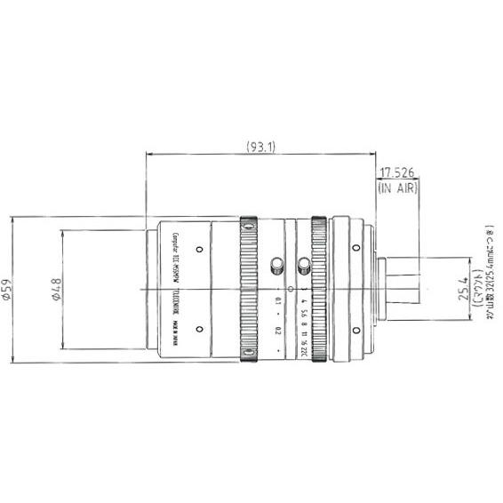 CCTVレンズ CBC(computar) TEC-M55MPW テレセントリック 5メガ Cマウント |  | 01