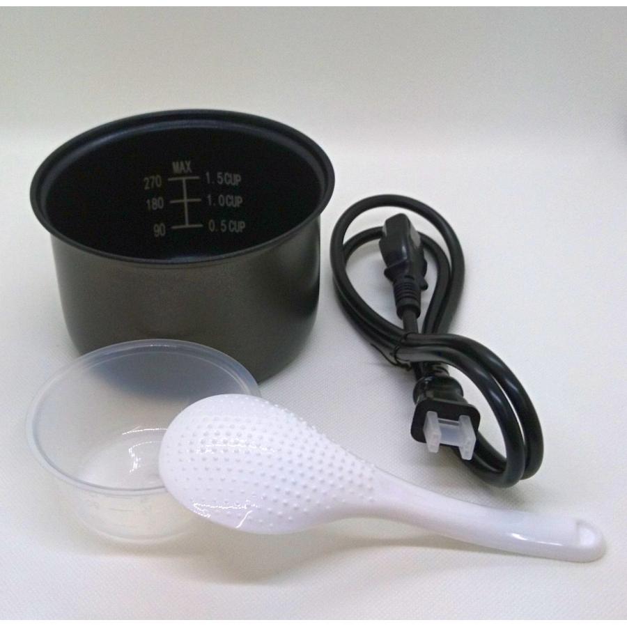 小型炊飯器 URC-1.5M　電圧自動切り替え式 (AC100〜240V) 中国製 |  | 04