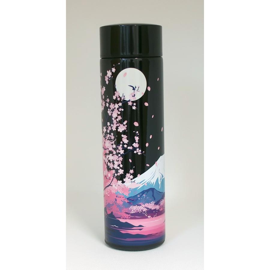 お土産に最適品  緑音 山中塗ステンレスボトル UW02 450ML  SAKURA　サクラ 日本製_2