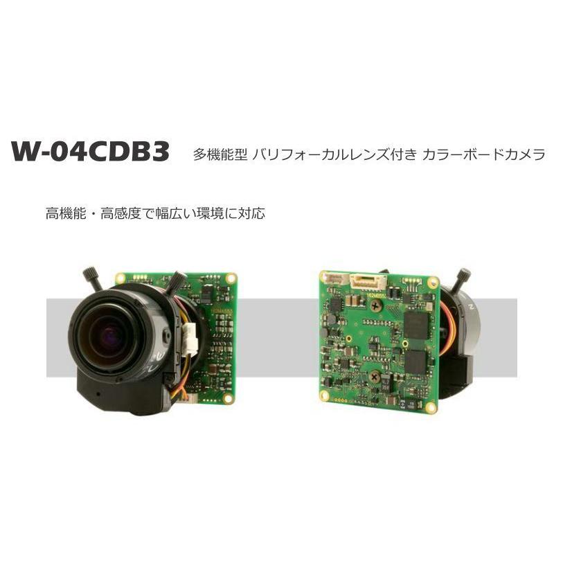 Watec　ワテック W-04CDB3　多機能型 バリフォーカルレンズ付き カラーボードカメラ |  | 03