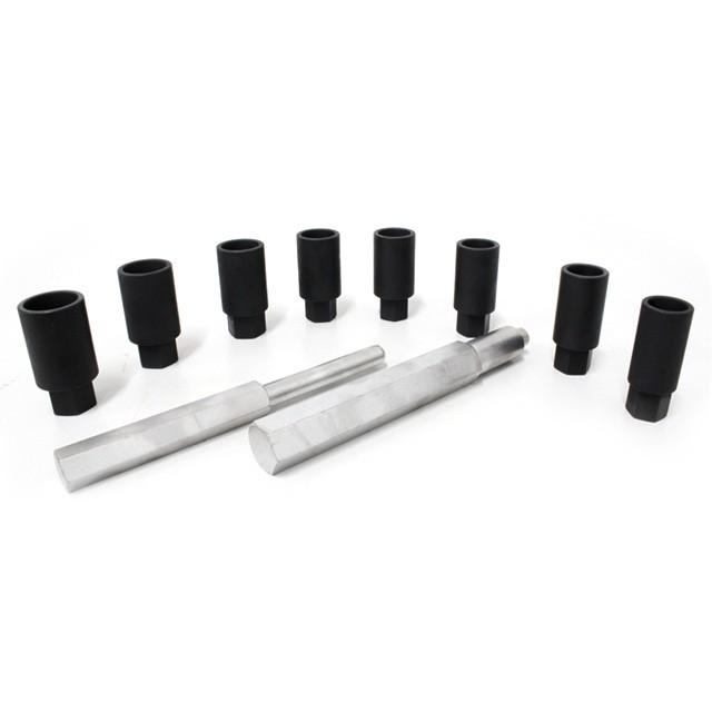 ロックナット外し 内溝 ツイストソケット 10個セット 差込角 3/8  9 10 11 12 13 14 15 16 17 19 mm ホイール ナット 車 |  | 01