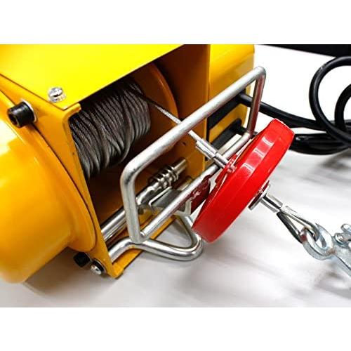 電動ウインチ 100V(50Hz/60Hz) ホイスト 軽トラ 電動ウインチリモコン 250kg 家庭用 小型 荷揚げ 引き上げ 運搬 リフトアップ 持ち上げ 強力 ハイパワー |  | 03