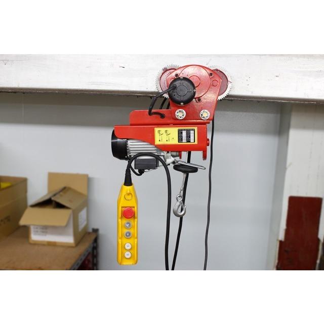 電動ホイスト ウインチ トロリー セット 耐荷重 400kg リモコン 電動ホイスト ウインチ トロリー セット 耐荷重 400kg リモコン