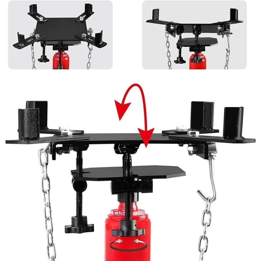 ミッションジャッキ ミッションリフト トランスミッションジャッキ ミッションジャッキアダプター 油圧式 油圧 ジャッキ  500kg |  | 03