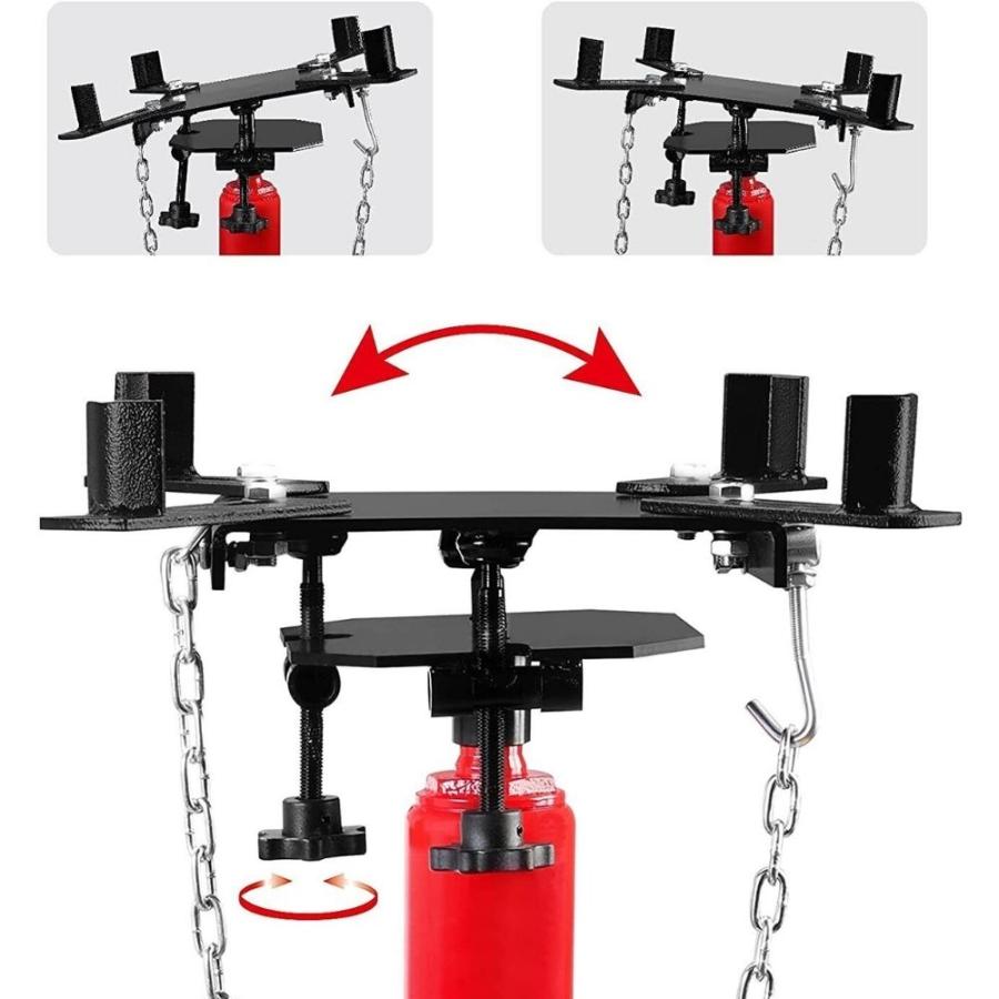 ミッションジャッキ ミッションリフト トランスミッションジャッキ ミッションジャッキアダプター 油圧式 油圧 ジャッキ  500kg |  | 04