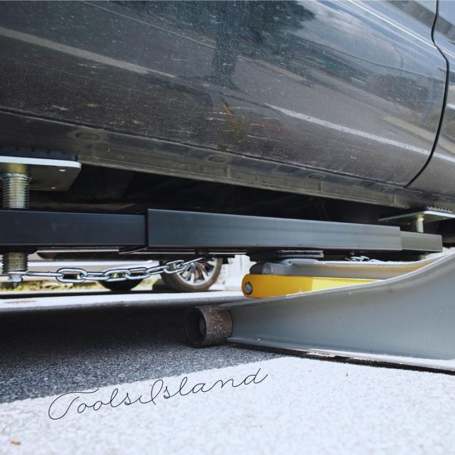 ジャッキ クロスビーム アタッチメント ジャッキアダプター 2ton エクステンション フロアジャック ガレージ |  | 10