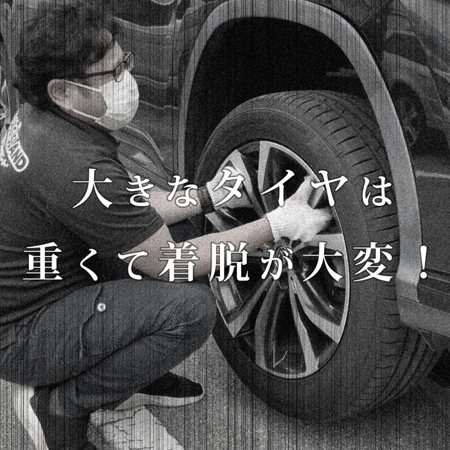 タイヤ交換 工具 タイヤジャッキアップツール タイヤリフター タイヤ交換用補助器具 タイヤ交換サポートツール ホイール脱着補助 |  | 01