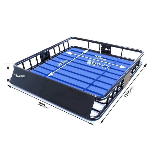 ルーフラック 汎用 スチール カーゴラック ルーフバスケット ルーフキャリア R03 組立式 自作 耐荷重  鉄製  組み立て式 車 積載 |  | 01