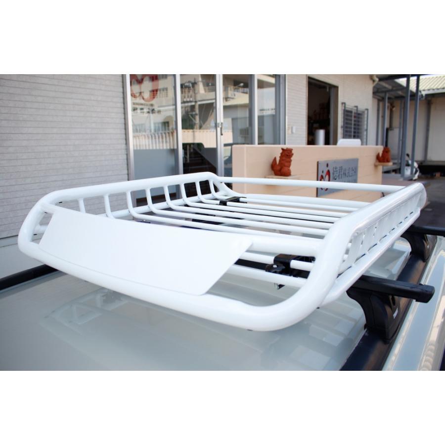 予約販売 アルミ ルーフラック ホワイト 軽自動車 組立不要 ルーフバスケット R04w 506 Toolsisland 通販 Yahoo ショッピング