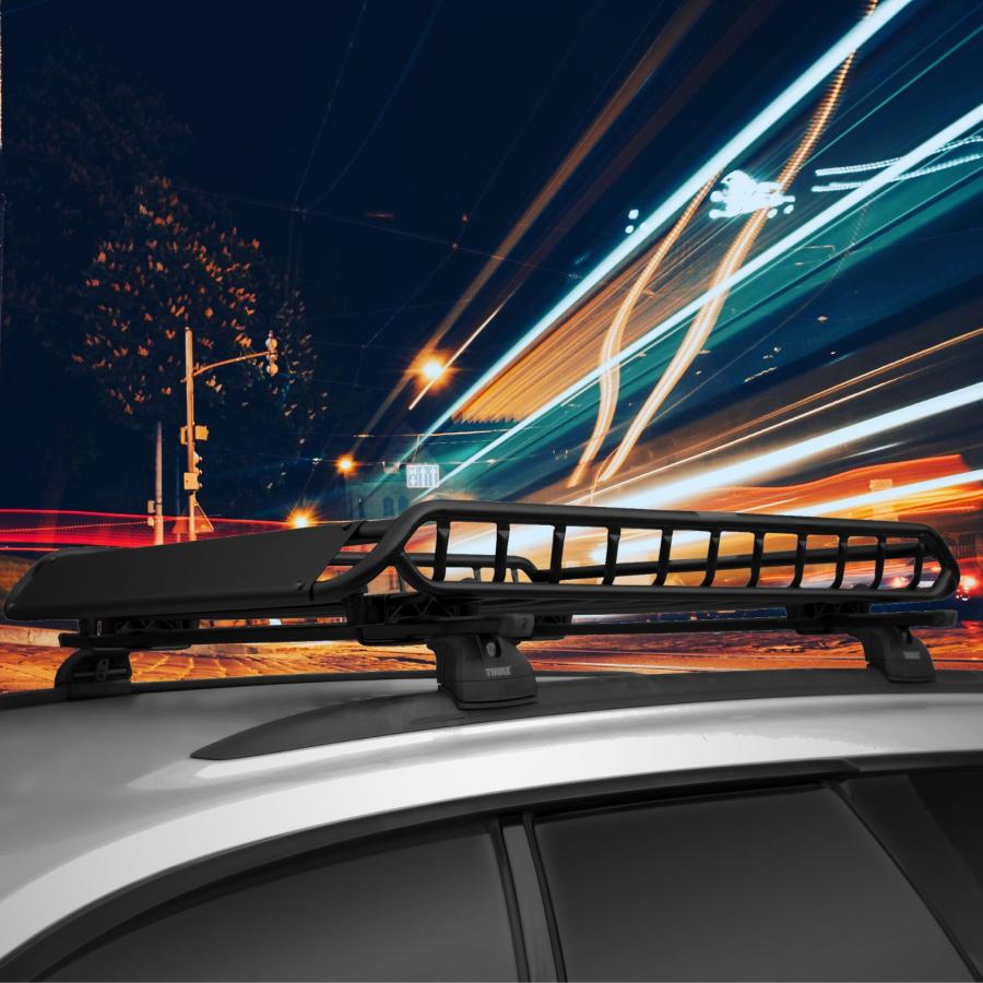 ルーフラック 鉄製 組立式 コンパクト 1100mm 軽 軽自動車 軽量 アウトドア カーゴラック ルーフバスケット ルーフキャリア R03-C |  | 03