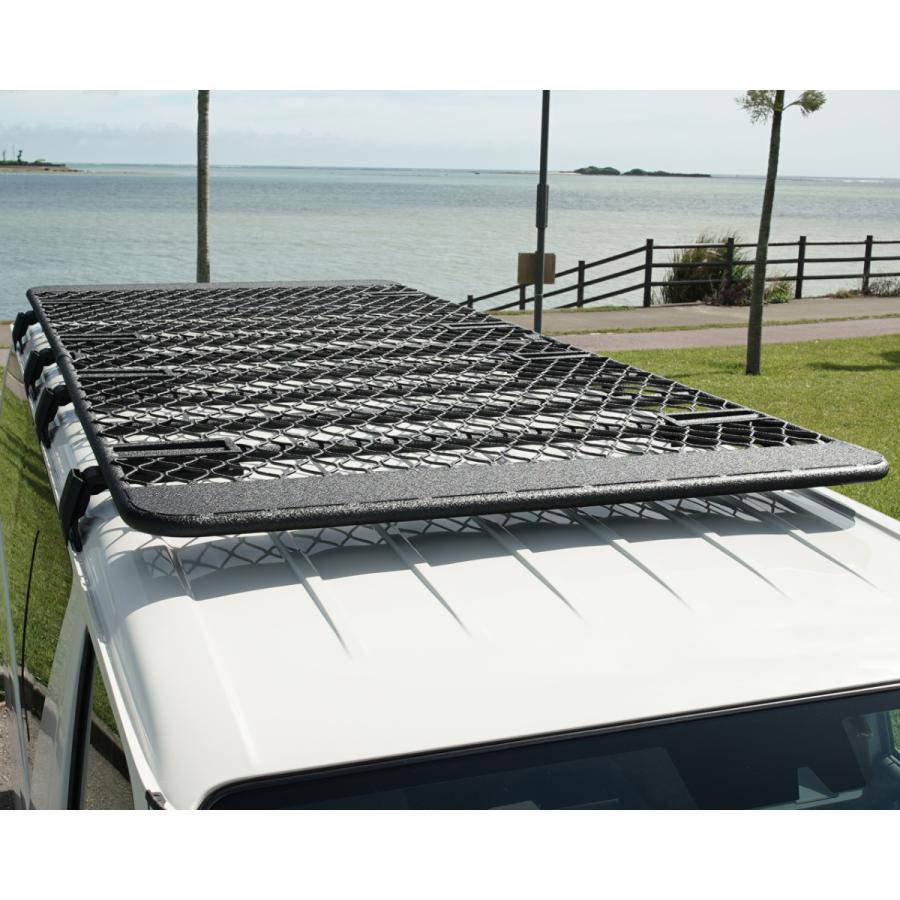 ルーフラック アルミ ハイエース hiace roof rack 300 レジアスエース cm 200系 1 2 3 4 5 6 7 型 標準 ルーフキャリア 組立式 | ハイエース | 06