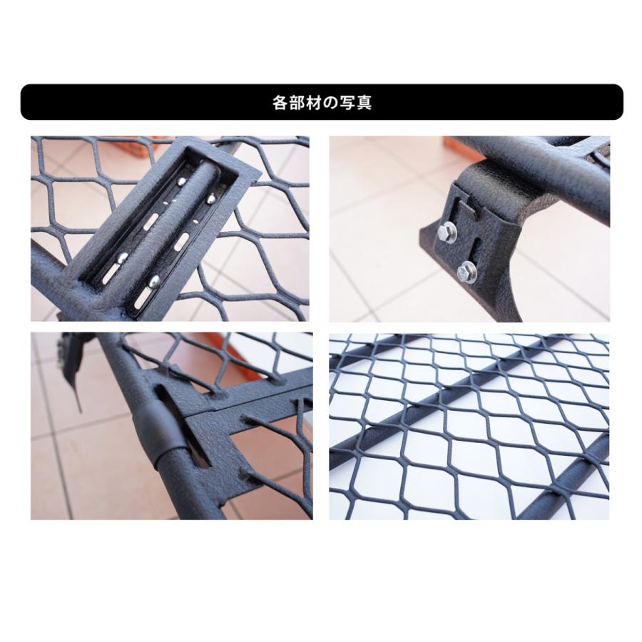 ルーフラック アルミ ハイエース toyota トヨタ hiace roof rack 300 レジアスエース cm 200系 1 2 3 4 5 6 7 型 標準 ルーフキャリア｜stepforward｜11