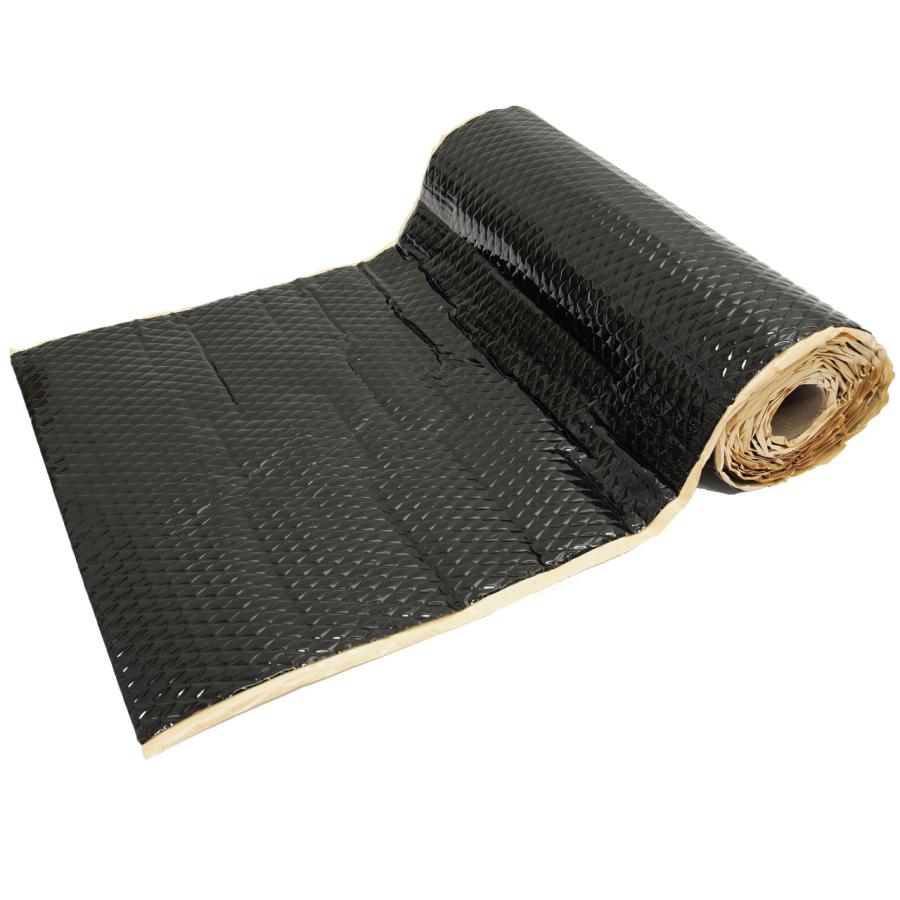 デッドニング デッドニングシー ト 便利グッズ 車 厚 さ2.3mm 幅46cm×500cm  押し込み模様 振動制振 防振材 黒 |  | 08