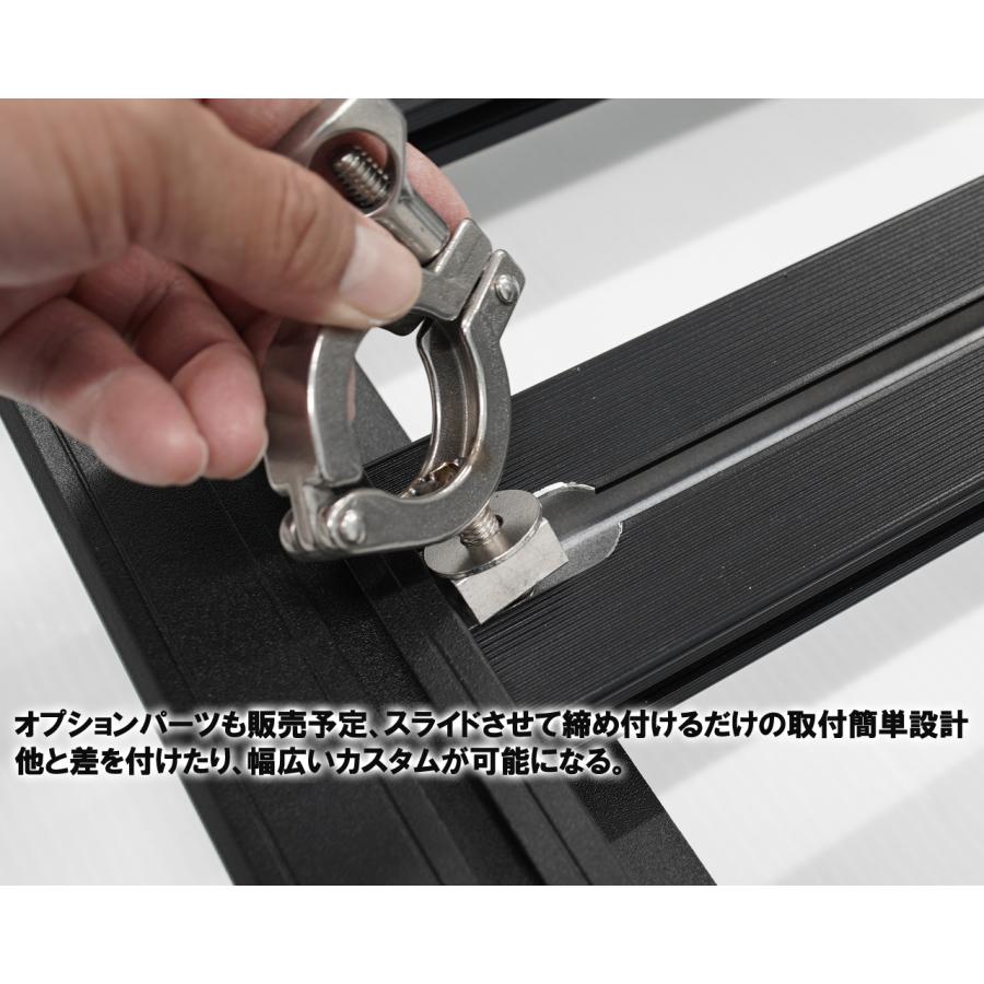 ルーフラック スコップホルダー ジムニー フラットタイプ用 2個セット