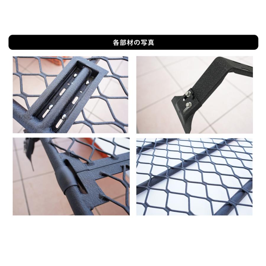 ルーフラック ハイエース 200系 アルミ ミドルルーフ用 フラットタイプ ルーフキャリア システム 1型 2型 3型 4型 5型 6型 7型 ワイド |  | 06