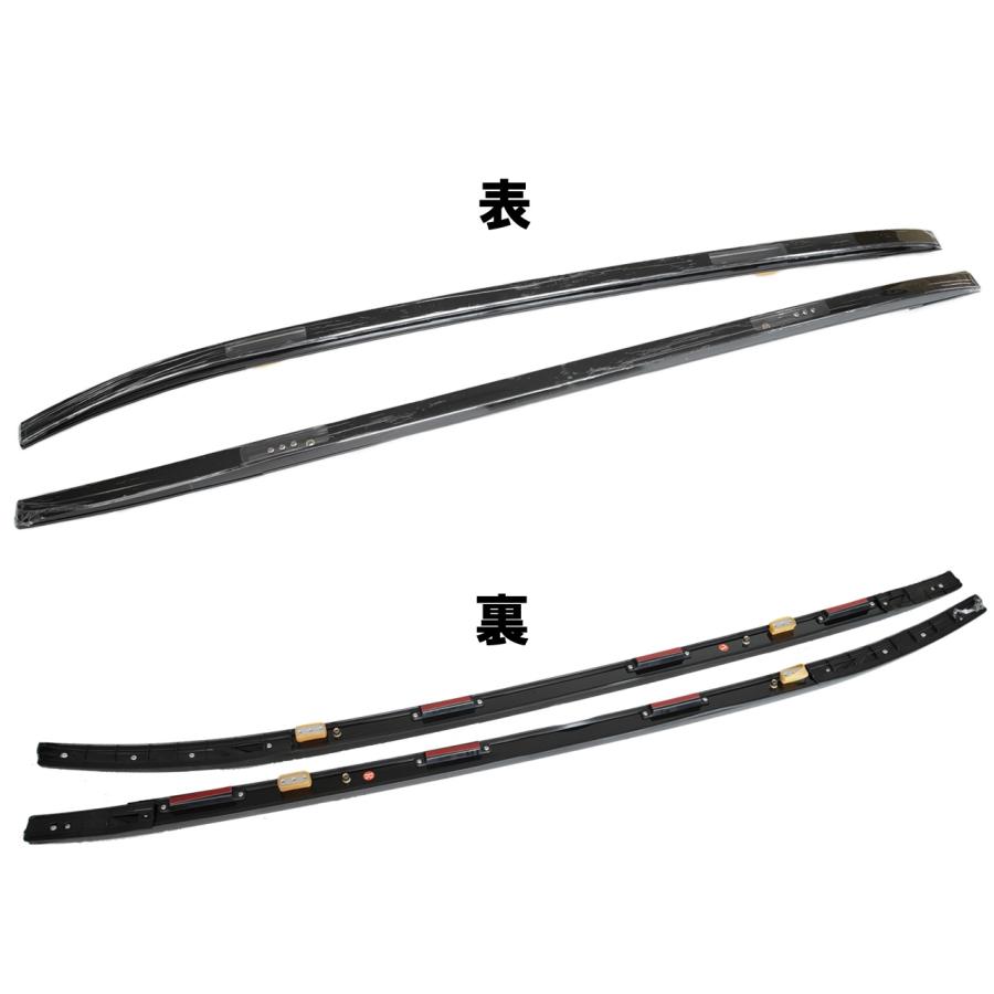 ルーフサイドレール  RAV4 2019 2020 2021 2022 2023 年 新型 専用 ルーフレール ブラック 福山通運センター止め配送 配送法人名義配達可 |  | 03