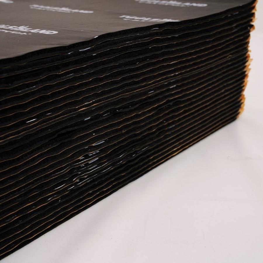 デッドニング デッドニングシート 3層構造  制振材 防音 吸音シート 音質向上 天井 ロードノイズ低減 静音 断熱 390×245mm 厚さ5mm 12枚入り アルミ |  | 10