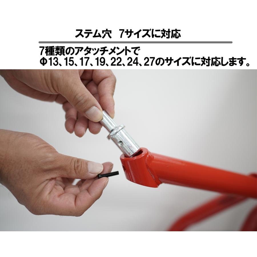 バイクスタンド フロント リア メンテナンススタンド 高さ調整 L型2台