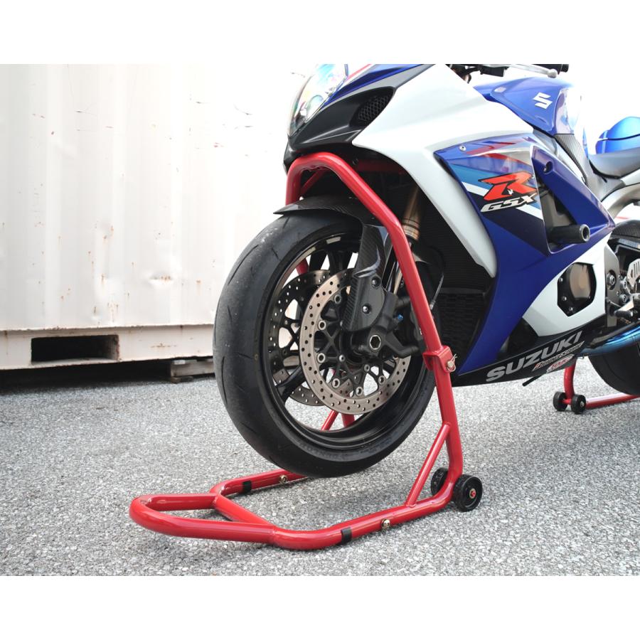バイクスタンド フロント リア 前輪 後輪 メンテナンススタンド L型