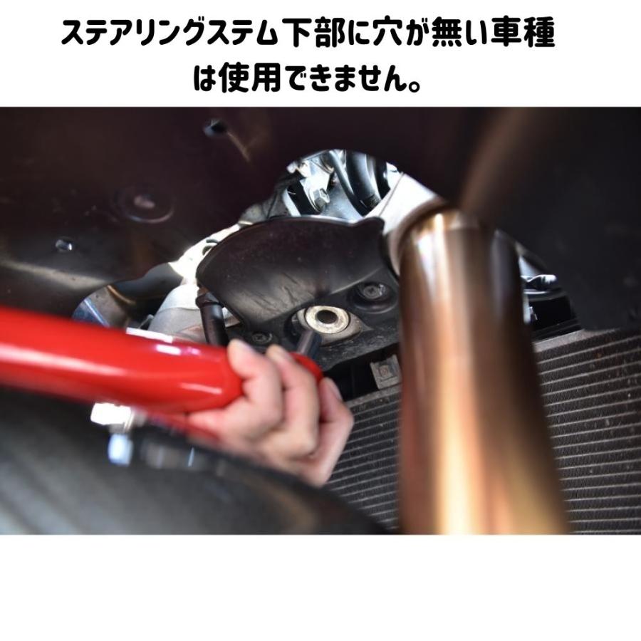 バイクスタンド フロント バイク メンテナンス メンテナンススタンド フロントスタンド 前輪 赤 レッド red ブレーキ タイヤ交換　説明書付き |  | 05