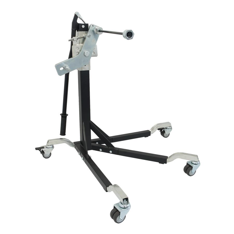 メンテナンススタンド 高さ調整機能付き モトトモ パドックスタンド メンテナンススタンド ドーリー機能付き