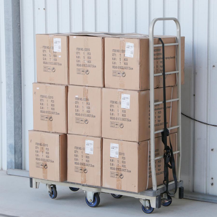 タイダウンベルト ラチェット式 ラッシングベルト 長さ4.5ｍ×幅25mm 最大荷重500kg トランポ バイク 荷締めベルト 4個セット 52608 |  | 05