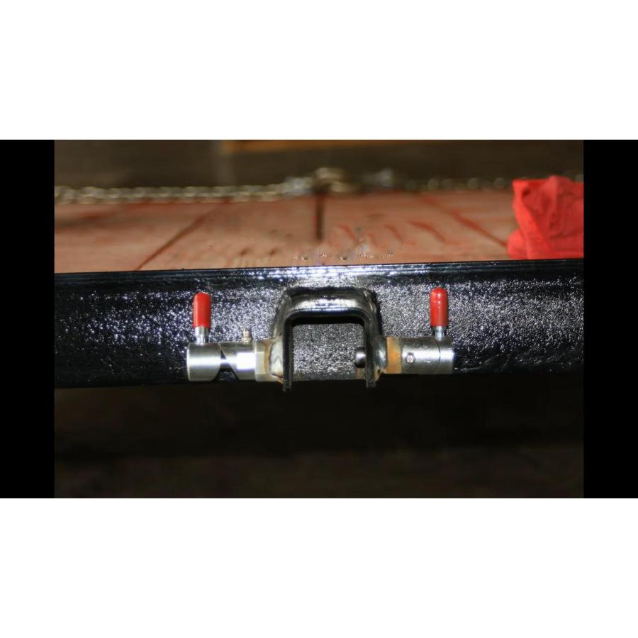 ステンレス製 スプリング式 カムロック プランジャーピン レッカー アタッチメント 素材 加工用 52610 |  | 09