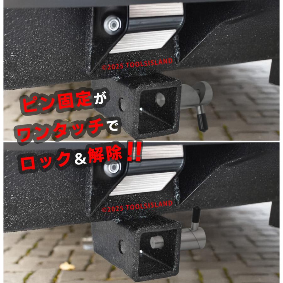 ステンレス製 スプリング式 カムロック プランジャーピン レッカー アタッチメント 素材 加工用 52610 |  | 01