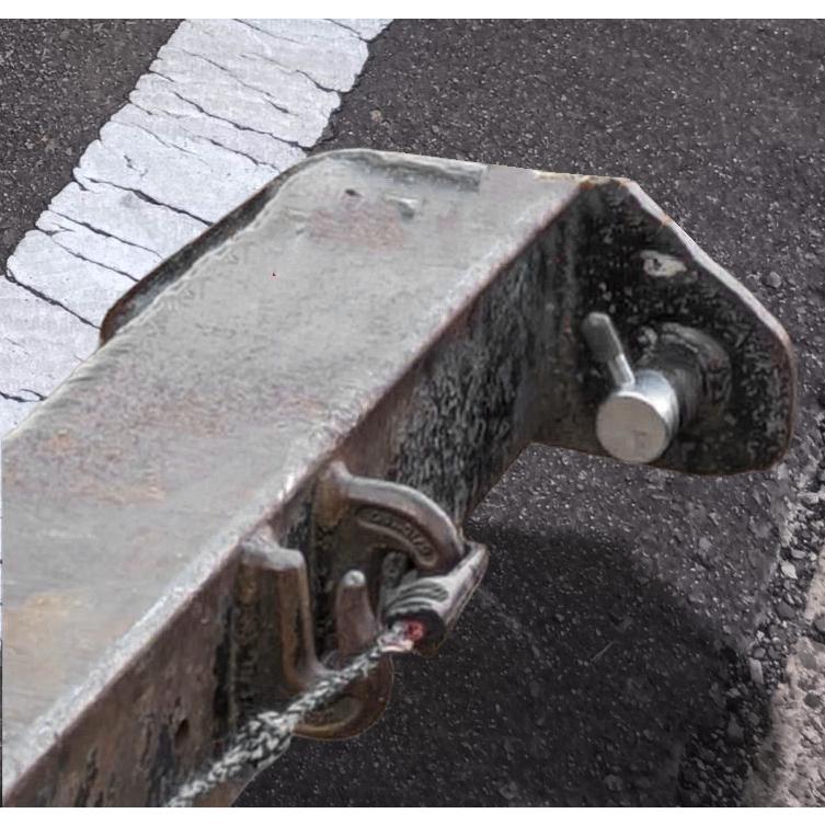 ステンレス製 スプリング式 カムロック プランジャーピン レッカー アタッチメント 素材 加工用 52610 |  | 07