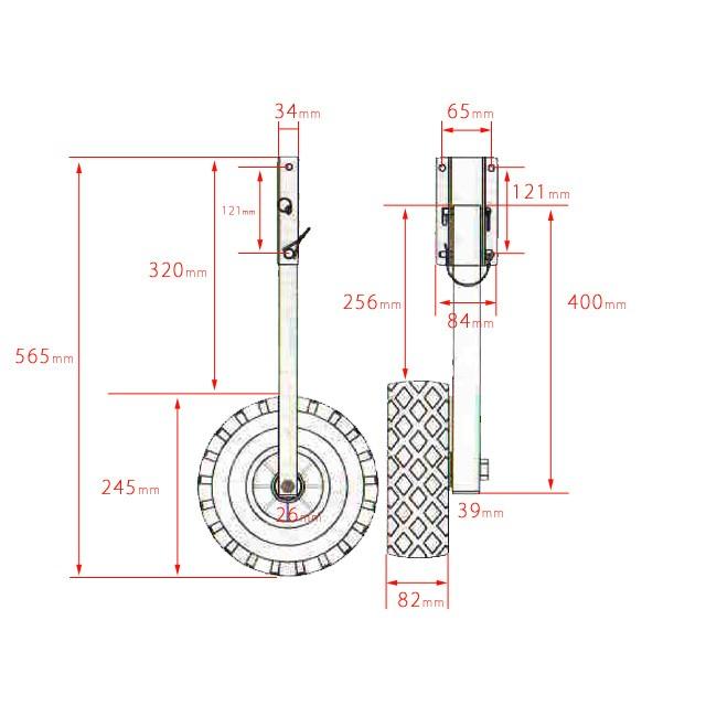 ボートドーリー　跳上式　簡易日本語説明書付き　ブラック　ツールズアイランド |  | 03