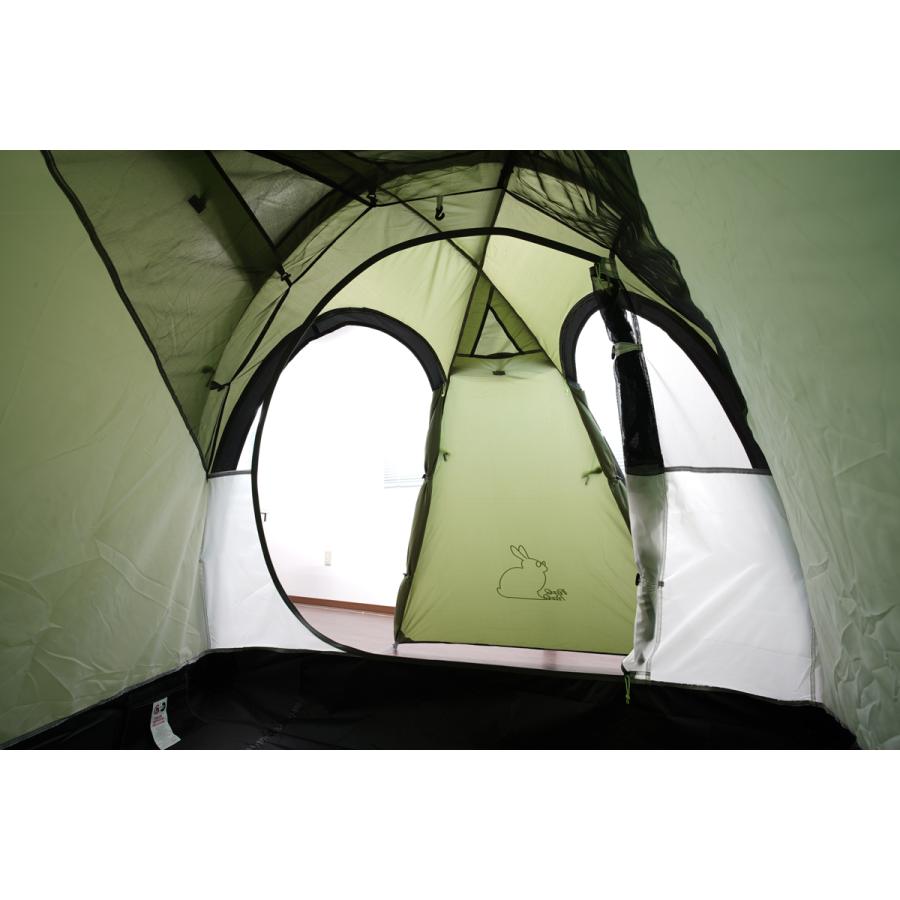 自立式軽量ダブルウォール2層構造 アウトドア キャンプ 登山 ２~３人用 前室付2ルームテント |  | 03