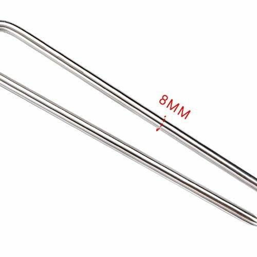 ファイヤープレーストングバーベキュー 炭ばさみ 薪ばさみ 木製ハンドル ステンレス製 |  | 02