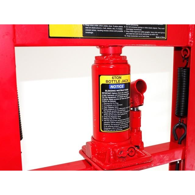 手動式 6トン 6t 6ton ショッププレス 油圧プレス 卓上式 プレス機 Td08 Toolsisland 通販 Yahoo ショッピング