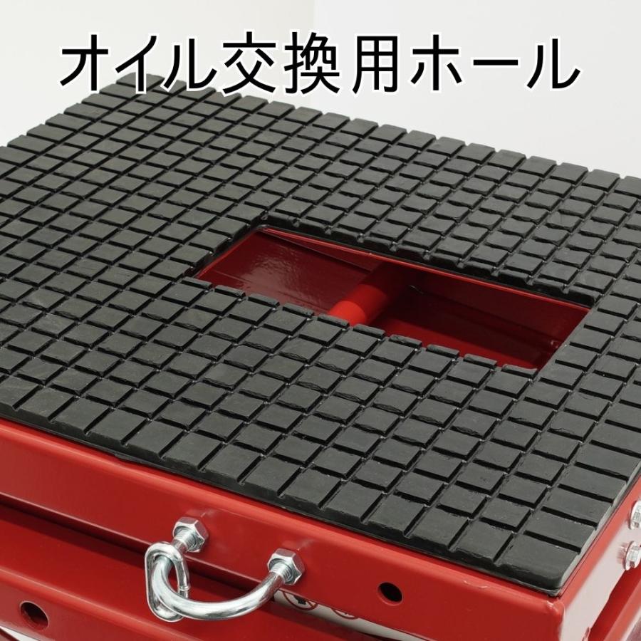 バイクリフト バイクジャッキ 油圧 キャスター付き バイクリフトジャッキ ドーリー バイクリフトテーブル 足踏みペダル式 積載荷量135kg |  | 11