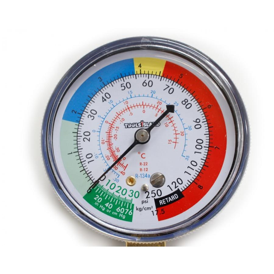 R134a エアコン　簡易ガスチャージホース　メーター付き 送料無料 レターパック発送 |  | 01