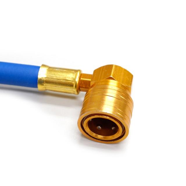 R134a エアコン　簡易ガスチャージホース　メーター付き 送料無料 レターパック発送 |  | 04