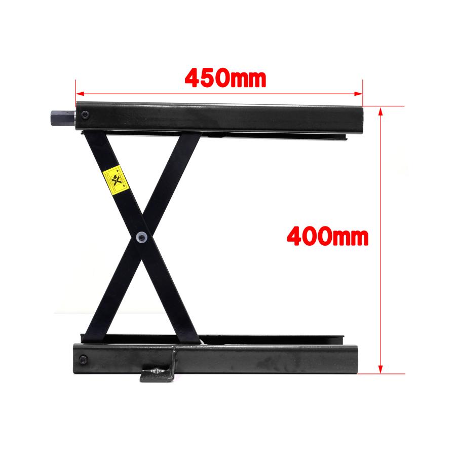 バイクリフト バイクジャッキ モーターサイクルジャッキ ブラック 500kg コンパクト ジャッキ バイクスタンド メンテナンススタンド |  | 10