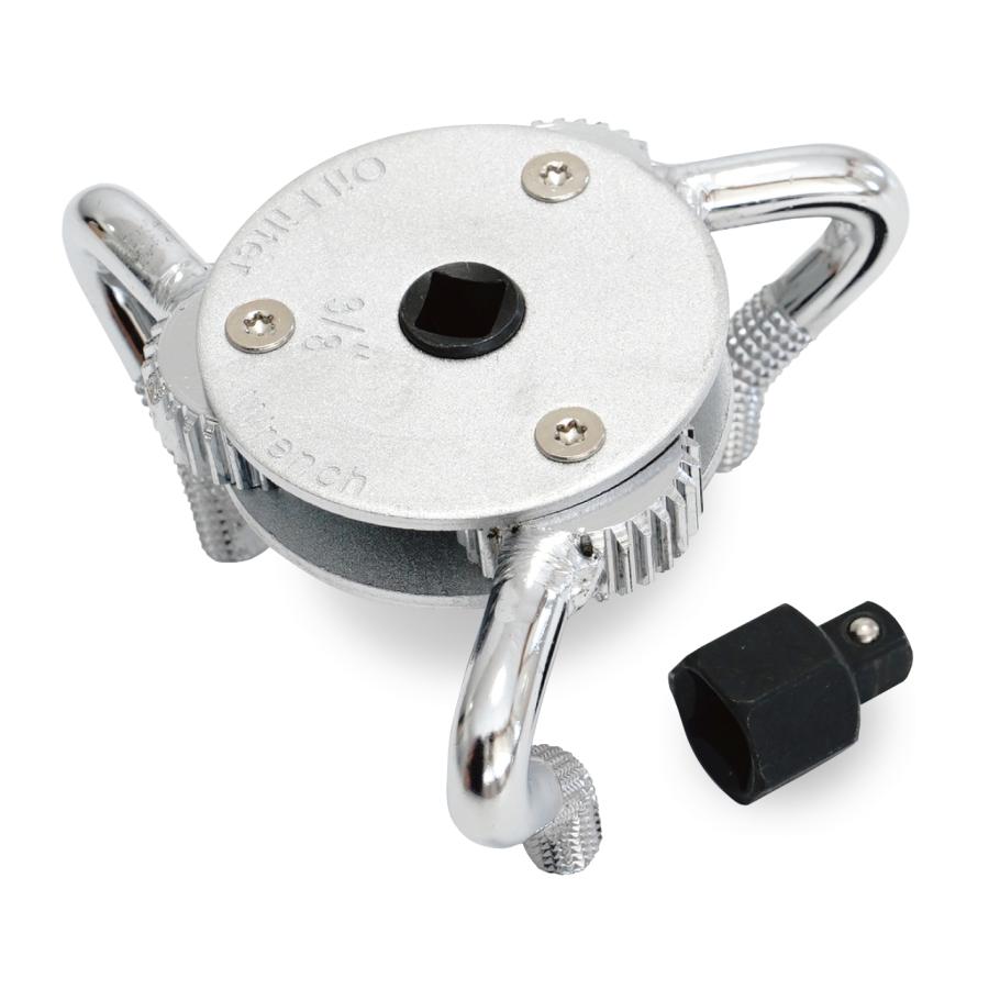 オイルフィルター レンチ 2WAY アジャスタブル オイル交換 オイルエレメント 対応範囲45-75mm | 