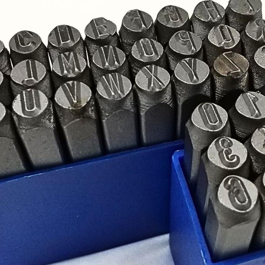 打刻印セット 打刻印 6mm アルファベット 刻印ポンチセット スタンプポンチ36本セット |  | 02