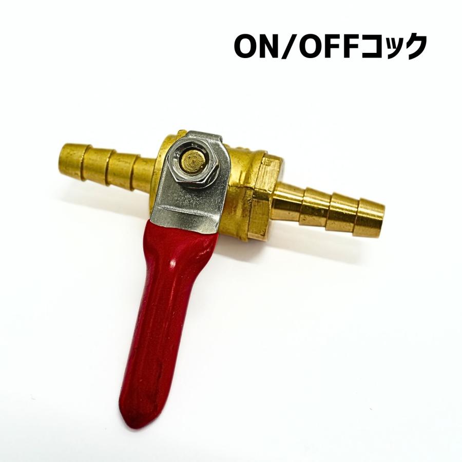 ガソリンサブタンク 1L 吊り下げ リザーバータンク コック ホース付 キャブ調整 予備タンク バイクメンテナンス 工具 |  | 03