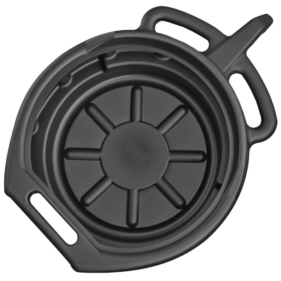 オイル ドレンパン ペール缶 受け皿 こぼれ防止 中 容量８L オイル エンジンオイル 交換 オイル受け ドレンパン |  | 05