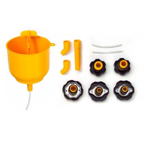 クーラント補充 クーラントチャージャー ラジエター エアー抜き ファンネル式 アダプター タンク LLC  じょうご リザーバータンク 説明書付き |  | 01