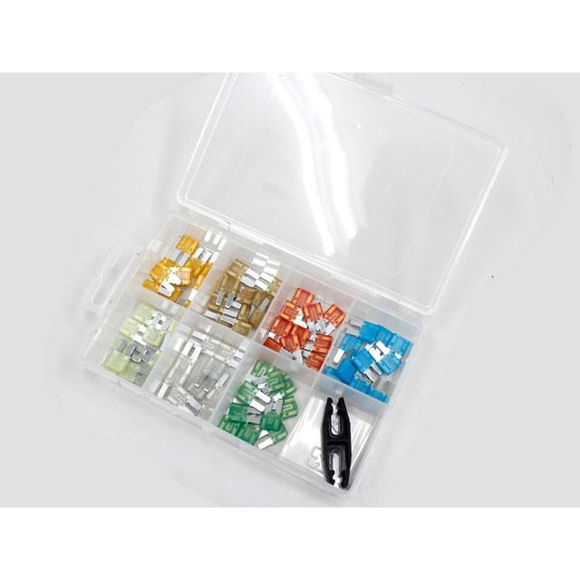 マイクロヒューズ 71pc  5A 7.5A 10A 15A 20A 25A 30A  7種  ヒューズ バイク 車 送料無料 レターパック発送 |  | 01