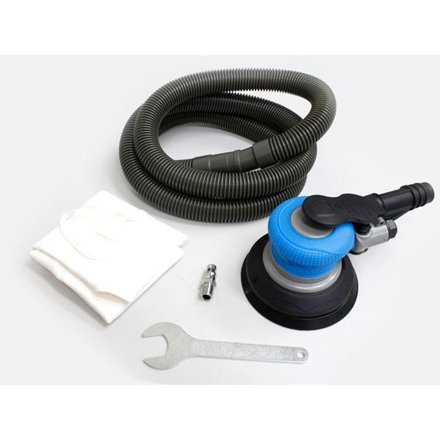 サンダー ダブルアクション 研磨 吸塵 ヤスリ パテ研ぎ バキューム 吸引 レギュレーター付 ダブルアクションサンダー |  | 01