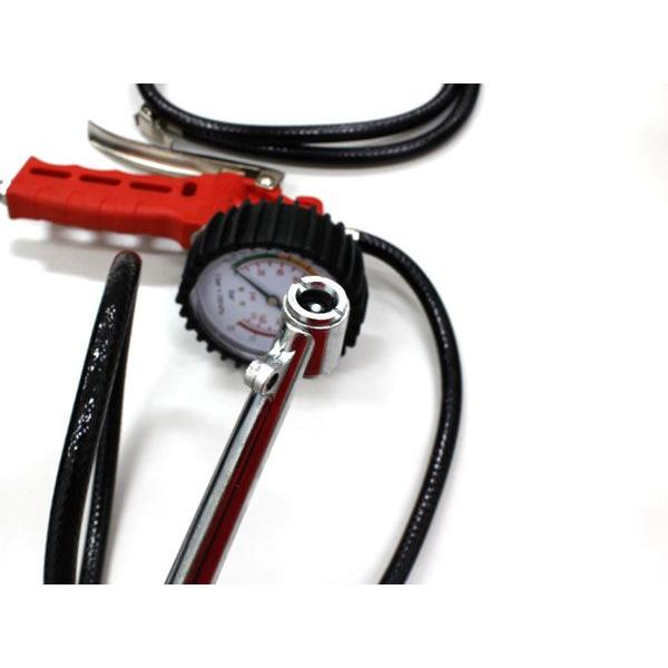 タイヤゲージ タイヤ エア エアツール 空気入れ 空気圧 米式 点検 大画面樹脂製 エアーゲージ  空気圧の測定 空気抜き |  | 02