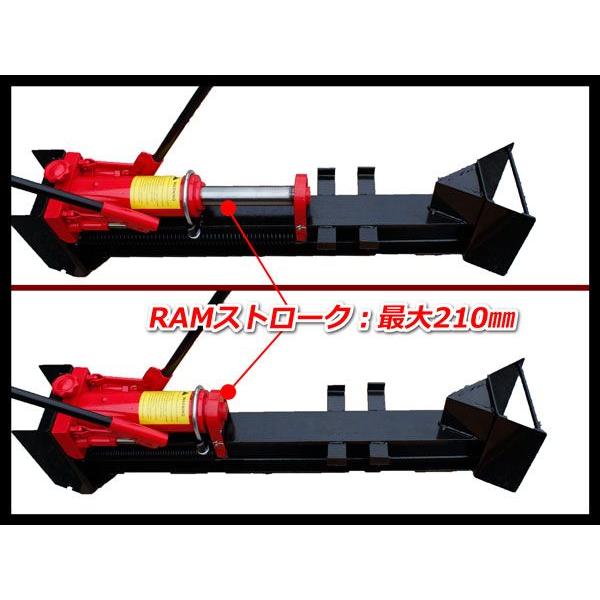 手動式 薪割り機 能力10t|stepforward|02
