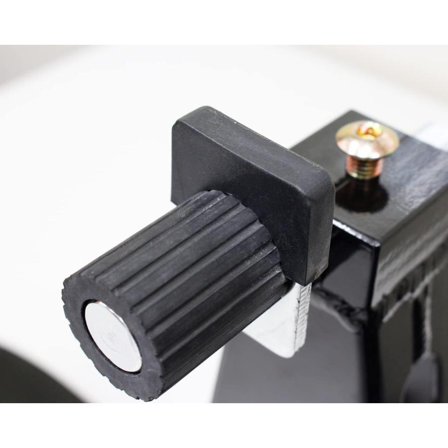 バイクスタンド リア  アルミ 後輪 軽量 黒 L型 V型 アタッチメント付き 耐荷重200kg 005-LV 黒 ブラック |  | 03