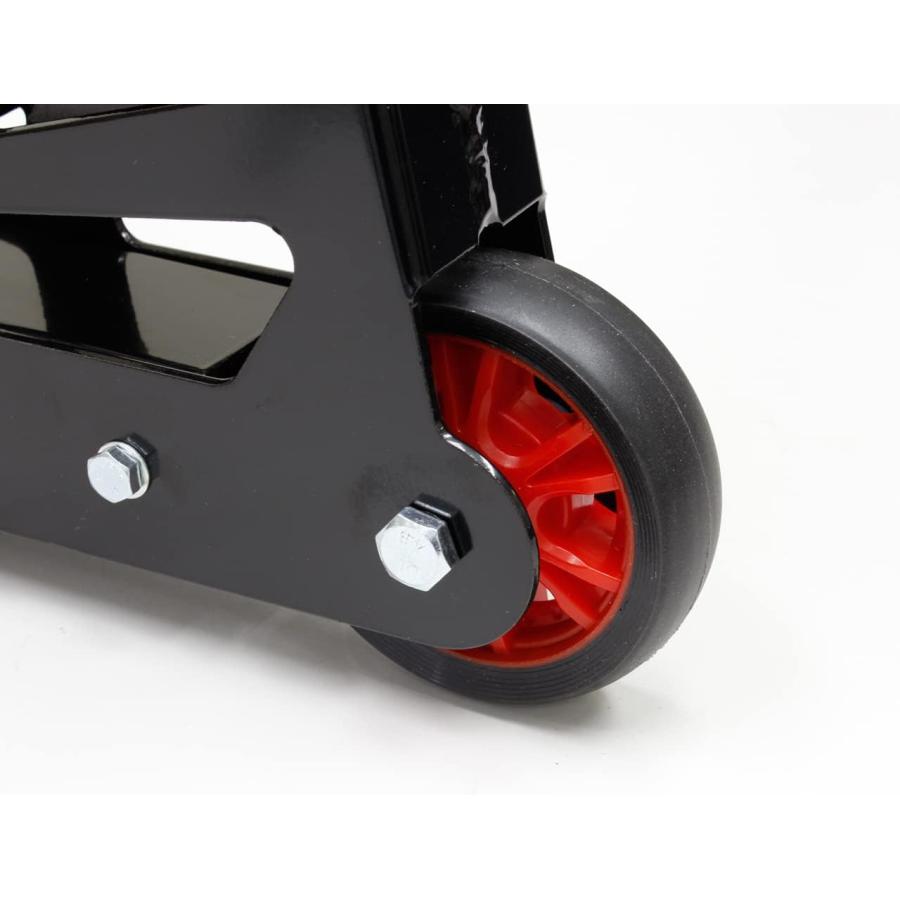 バイクスタンド リア アルミ 後輪 軽量 黒 L型 V型