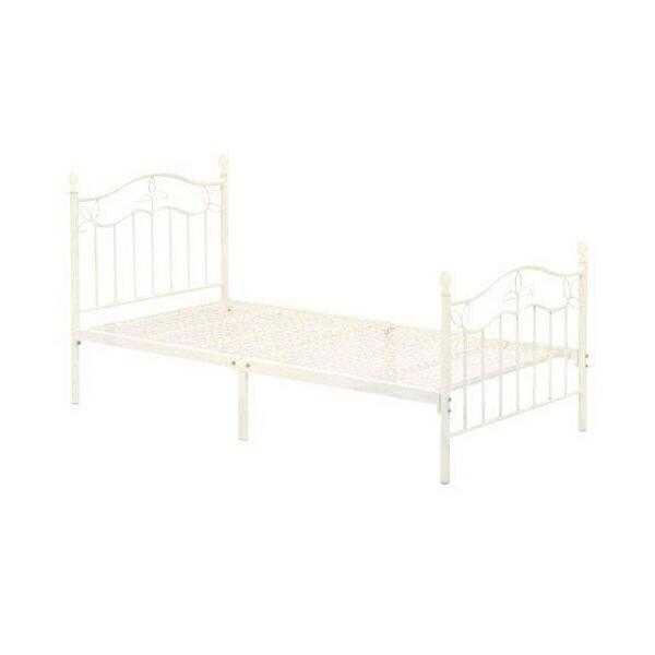 シングルベッド 姫系 ベッド プリンセスベッド 姫様 白 パイプベッド ロマンチック エレガント ホワイト 女の子 女子 お姫様ベッド フレーム 金属製 北欧 モ Ds 0003 大川家具インテリアのステップワン 通販 Yahoo ショッピング